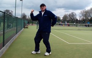 Steve Goswell, a highly successful tennis fundraiser for clubs and facilities