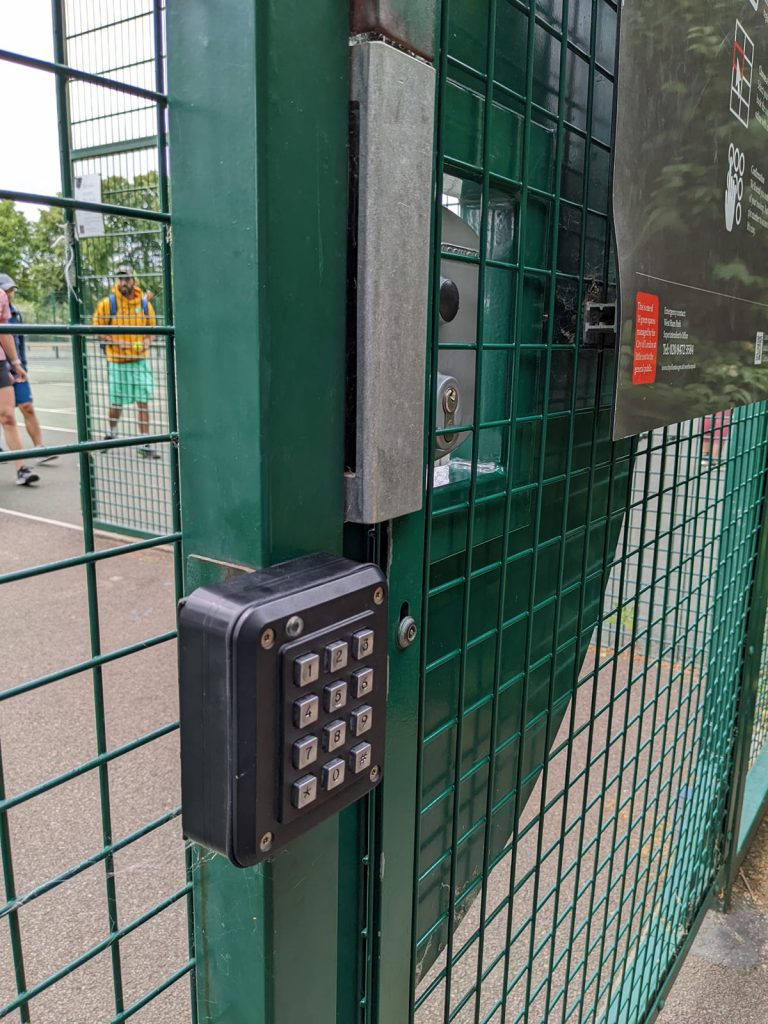 Grants for gate access technology Funding4Tennis